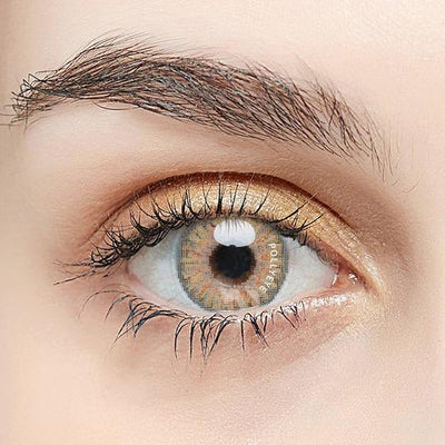 Pollyeye Sea Honey Colored Contact Lenses