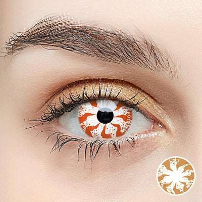 Pollyeye Mist Brown Colored Contact Lenses - POLLYEYE.COM