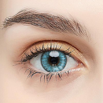 Pollyeye Sea Brilliant Blue Colored Contact Lenses