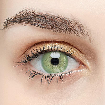 Pollyeye Ocean Green Colored Contact Lenses