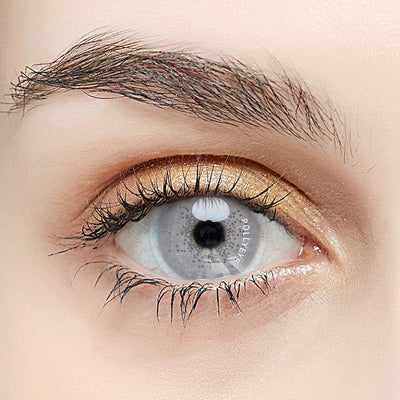 Pollyeye Ocean Grey Colored Contact Lenses - POLLYEYE.COM