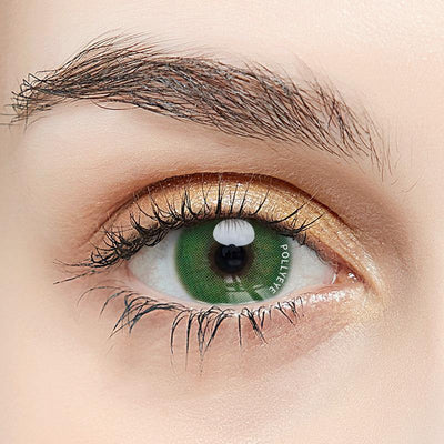 Pollyeye Polar Light Emeraldr Colored Contact Lenses