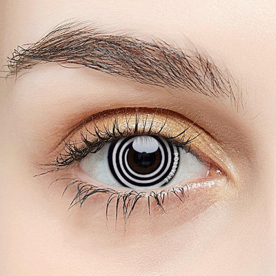 Pollyeye Samsara Black Colored Contact Lenses