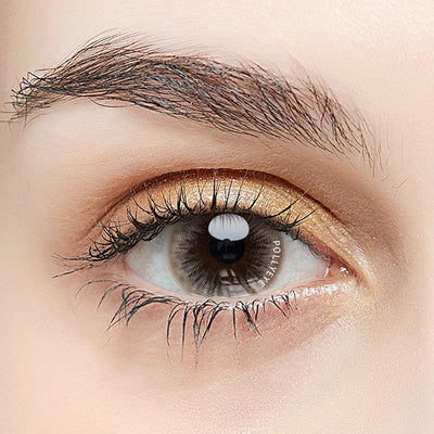 Pollyeye Anti Blue Ray Shining Choco Colored Contact Lenses