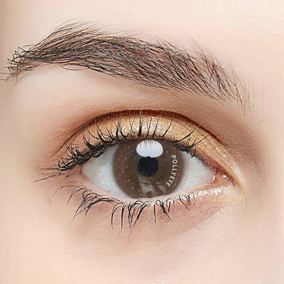 Pollyeye Galaxy Brown Colored Contact Lenses