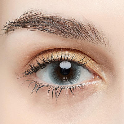 Pollyeye Anti Blue Ray Shining Grey Colored Contact Lenses