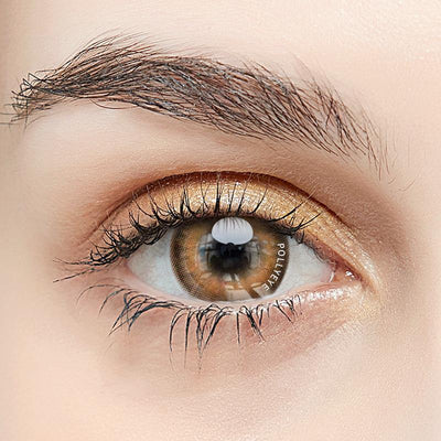 Pollyeye Pro Caramel Colored Contact Lenses - POLLYEYE.COM