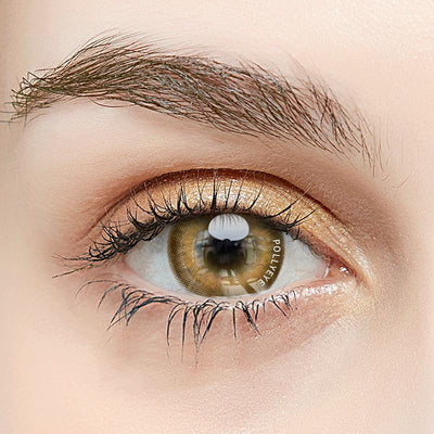 Pollyeye Pro Khaki Colored Contact Lenses - POLLYEYE.COM