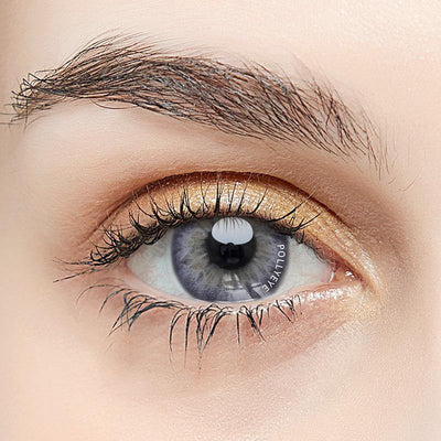 Pollyeye DNA Hepburn Violet Colored Contact Lenses - POLLYEYE.COM